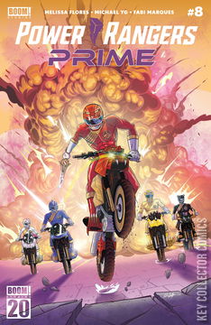 Variant Cover for Power Rangers: Prime #8