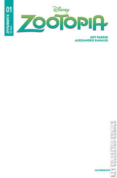 Variant Cover for Zootopia #1