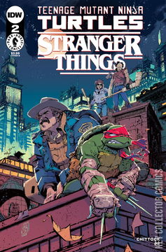 Variant Cover for Teenage Mutant Ninja Turtles / Stranger Things #2