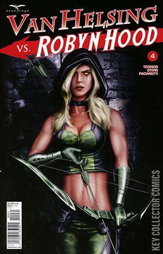 Variant Cover for Van Helsing vs. Robyn Hood #4