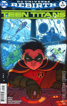 Variant Cover for Teen Titans #5