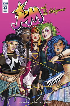 Variant Cover for Jem and The Holograms #23