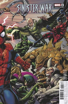 Variant Cover for Sinister War #2