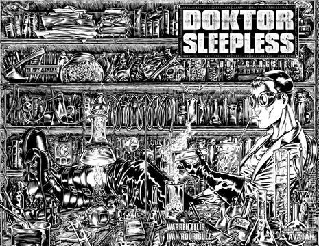 Variant Cover for Doktor Sleepless #2
