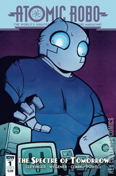 Variant Cover for Atomic Robo: The Spectre of Tomorrow #1