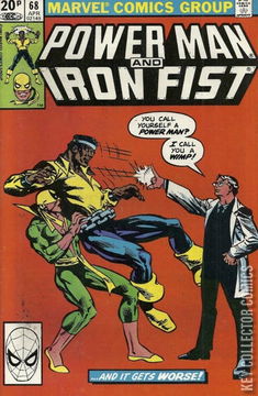 Variant Cover for Power Man and Iron Fist #68