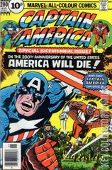 Variant Cover for Captain America #200