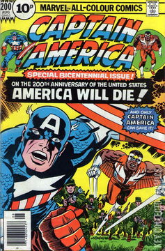 Variant Cover for Captain America #200