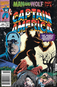 Variant Cover for Captain America #402