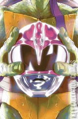Variant Cover for Mighty Morphin Power Rangers / Teenage Mutant Ninja Turtles #4