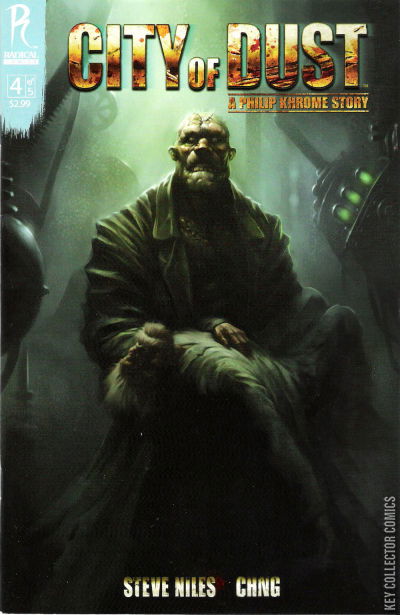 City of Dust #4 Variant Published January 2009 | Key C