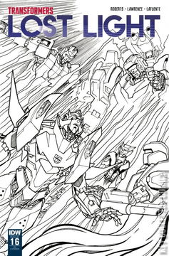Variant Cover for Transformers: Lost Light #16