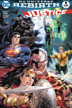 Variant Cover for Justice League #1