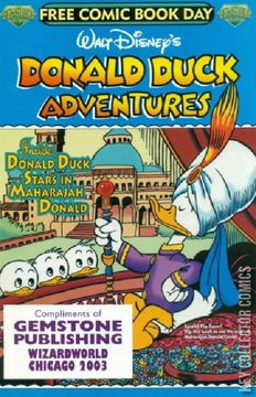 Variant Cover for Free Comic Book Day 2003: Walt Disney's Donald Duck Adventures #1