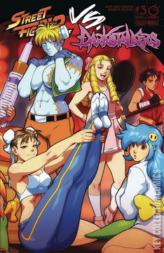 Variant Cover for Street Fighter vs. Darkstalkers #3