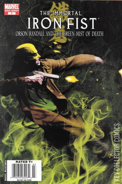 Variant Cover for Immortal Iron Fist: Orson Randall and the Green Mist of Death, The #1