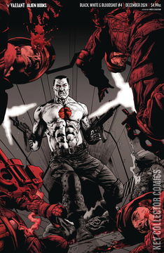 Variant Cover for Black, White & Bloodshot #4