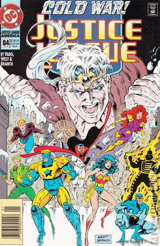 Variant Cover for Justice League America #84