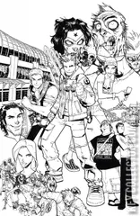Variant Cover for Fanboys vs. Zombies #1