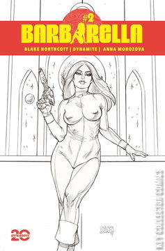 Variant Cover for Barbarella #2