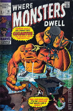 Variant Cover for Where Monsters Dwell #10