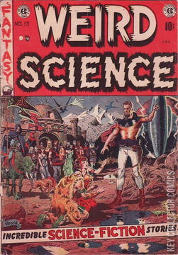 Variant Cover for Weird Science #13