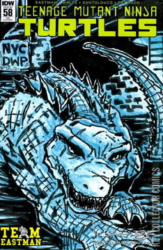 Variant Cover for Teenage Mutant Ninja Turtles #58