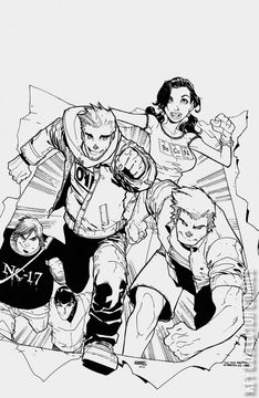 Variant Cover for Fanboys vs. Zombies #2