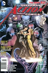 Variant Cover for Action Comics #15