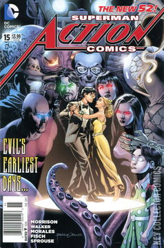 Variant Cover for Action Comics #15