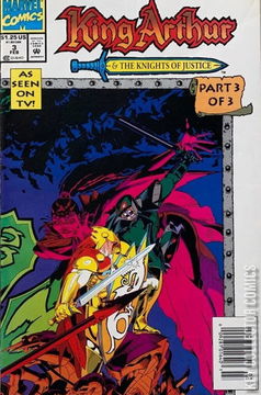 Variant Cover for King Arthur and the Knights of Justice #3