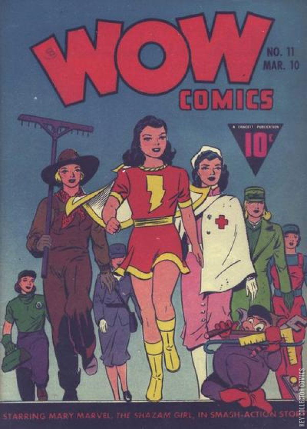Cover art for Wow Comics #11
