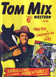 Tom Mix Western Comic #91 