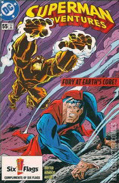 Variant Cover for Superman Adventures #55