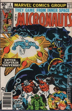 Variant Cover for Micronauts #8