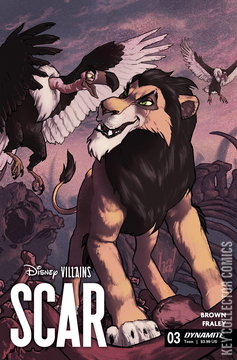 Variant Cover for Disney Villains: Scar #3