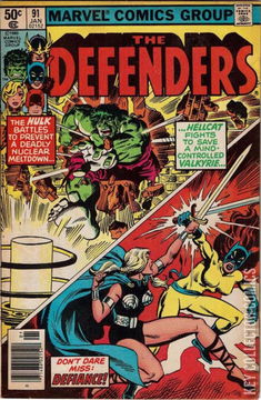 Variant Cover for Defenders #91