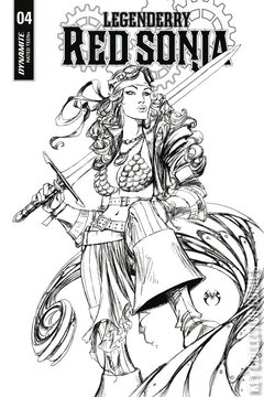 Variant Cover for Legenderry: Red Sonja #4