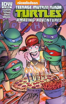 Variant Cover for Teenage Mutant Ninja Turtles: Amazing Adventures #4