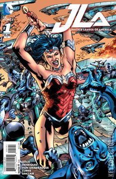 Variant Cover for Justice League of America #1