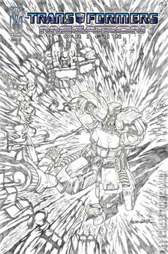 Variant Cover for Transformers: Megatron - Origin #3