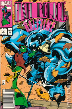 Variant Cover for Fish Police #5