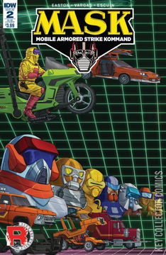 Variant Cover for M.A.S.K.: Mobile Armored Strike Kommand #2