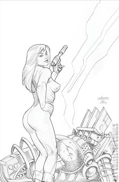 Variant Cover for Barbarella #5