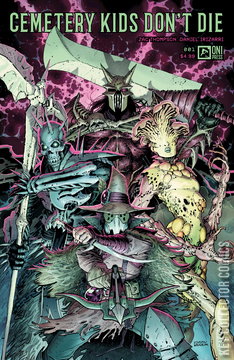 Variant Cover for Cemetery Kids Don't Die #1