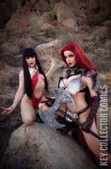 Variant Cover for Vampirella Versus Red Sonja #2