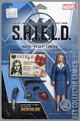Variant Cover for 50 Years of S.H.I.E.L.D.: Agent Carter #1