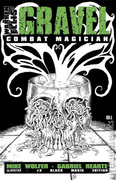 Variant Cover for Gravel: Combat Magician #3