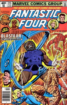 Variant Cover for Fantastic Four #215