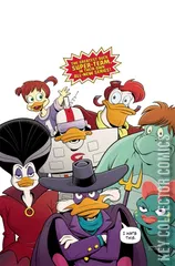 Variant Cover for Justice Ducks #1